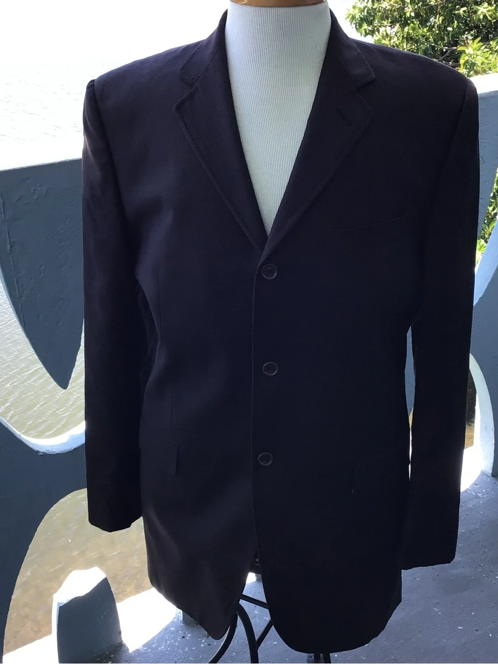 Dolce & Gabbana Men’s 100% Virgin Wool 3-button Blazer Made in Italy